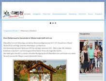Tablet Screenshot of oberelbert.de